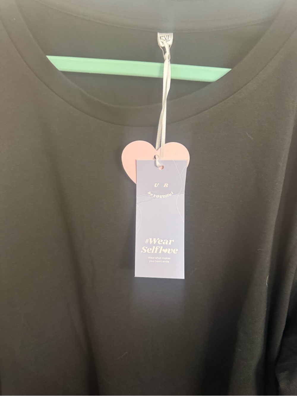 Classic Black Crewneck Top